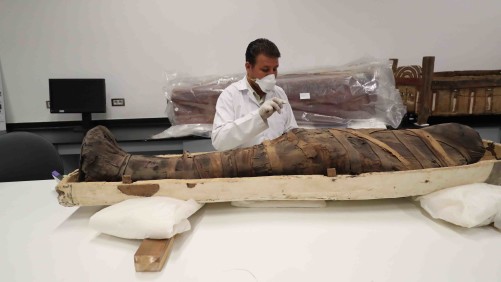 EGYPT-ARCHAEOLOGY-SCIENCE