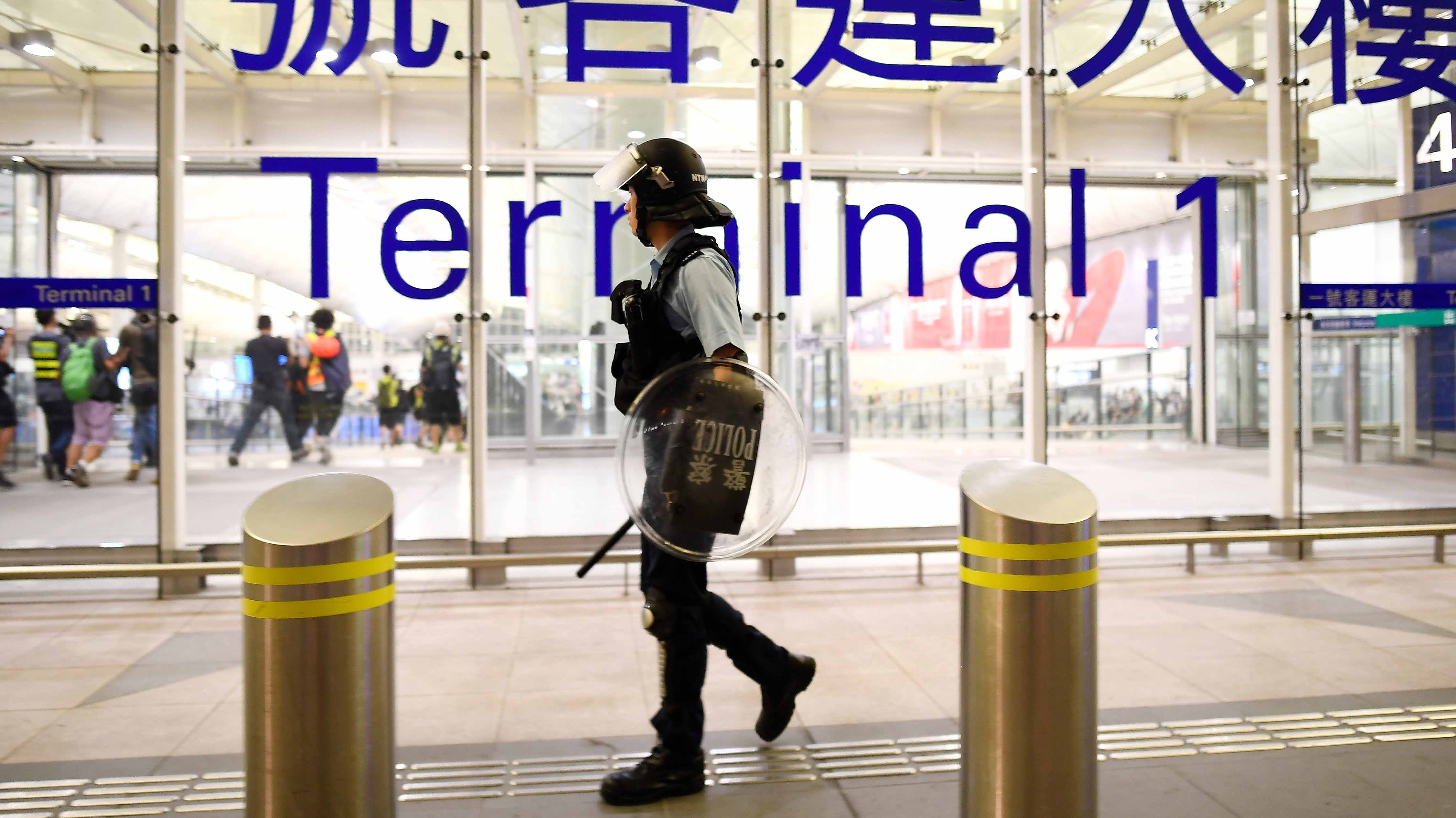HONG KONG-CHINA-POLITICS-UNREST