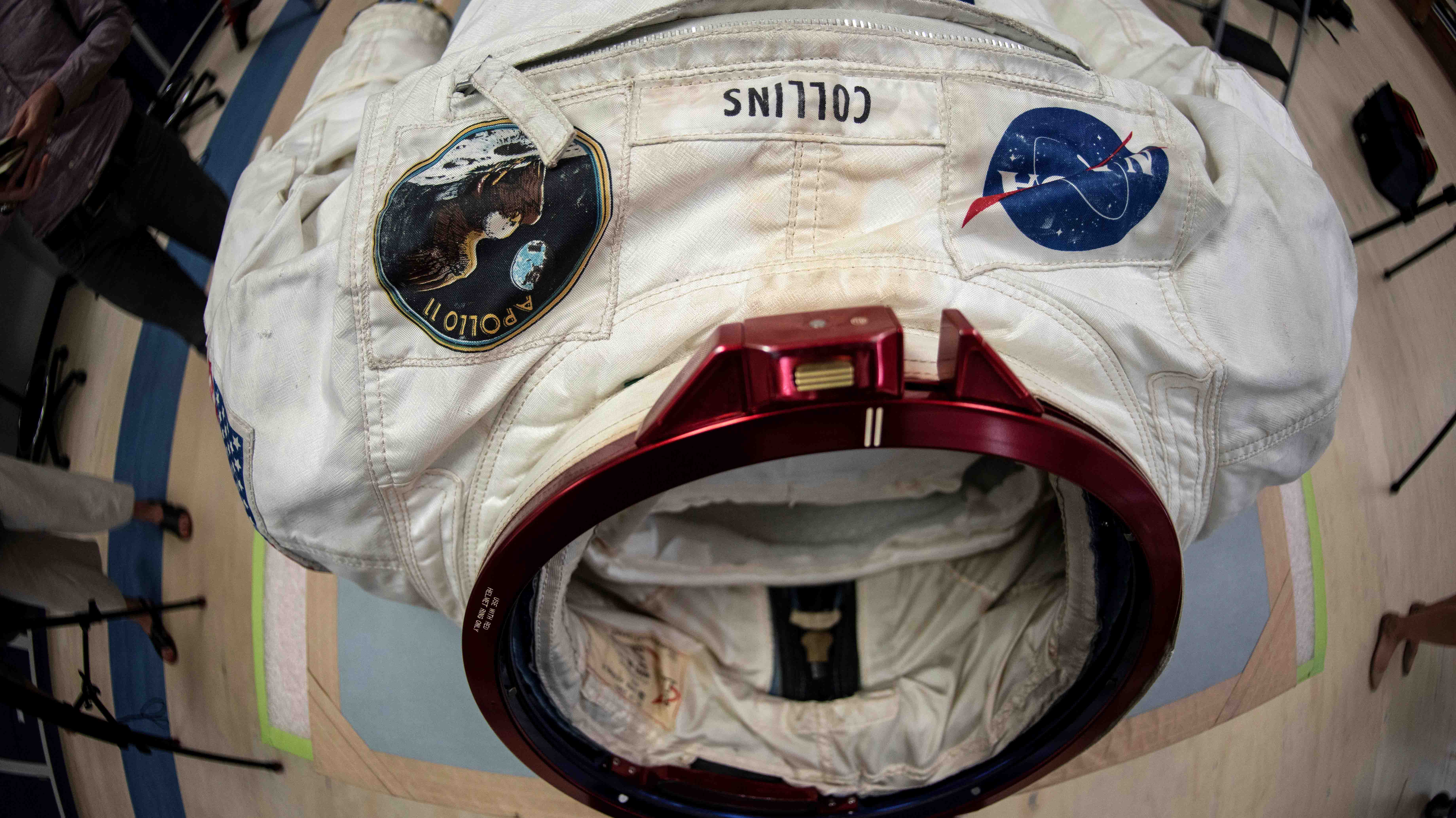 US-SPACE-APOLLO 11-SPACE SUIT-COLLINS