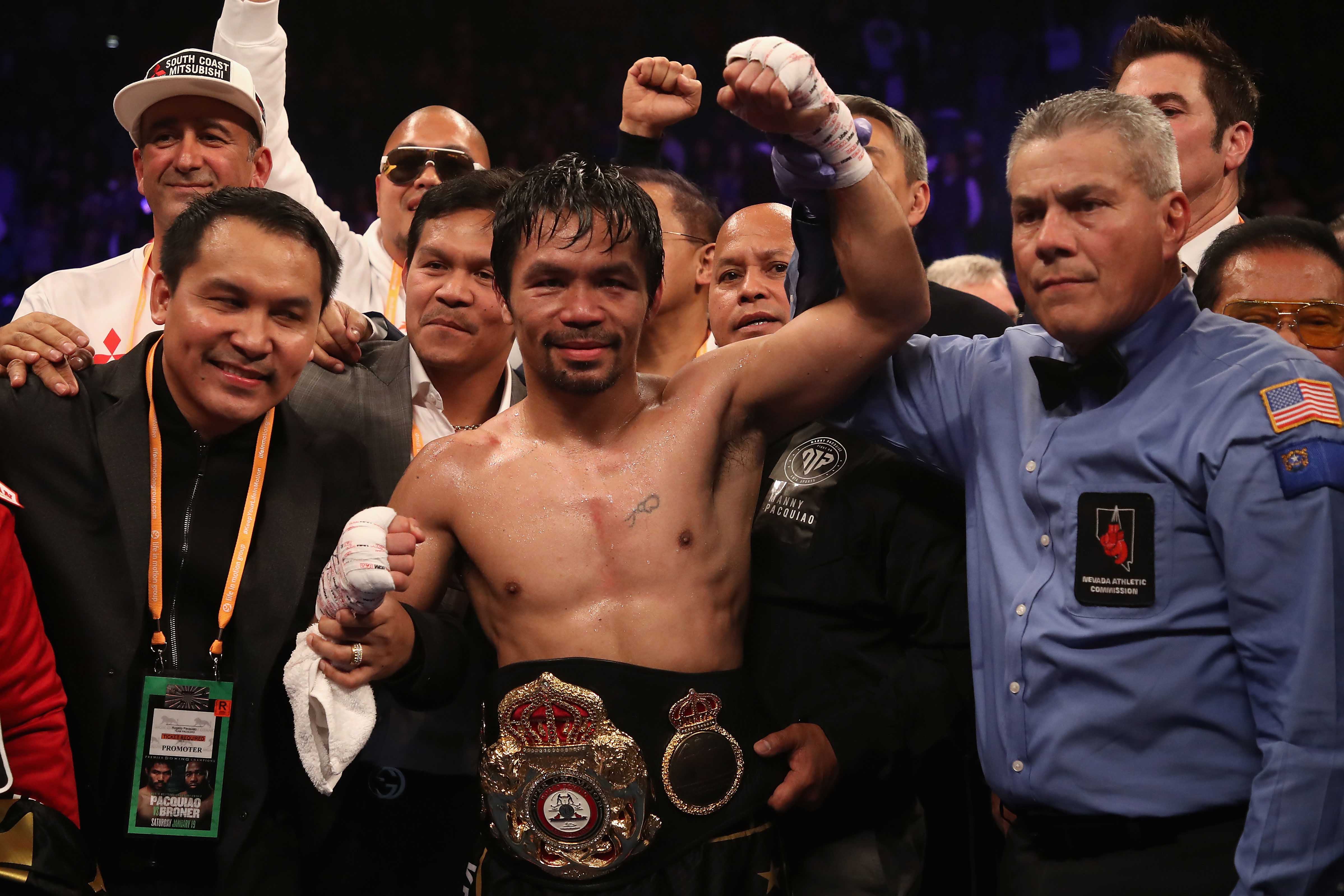 Manny Pacquiao v Adrien Broner