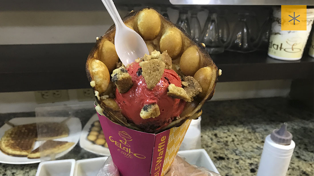 bubble waffle 8