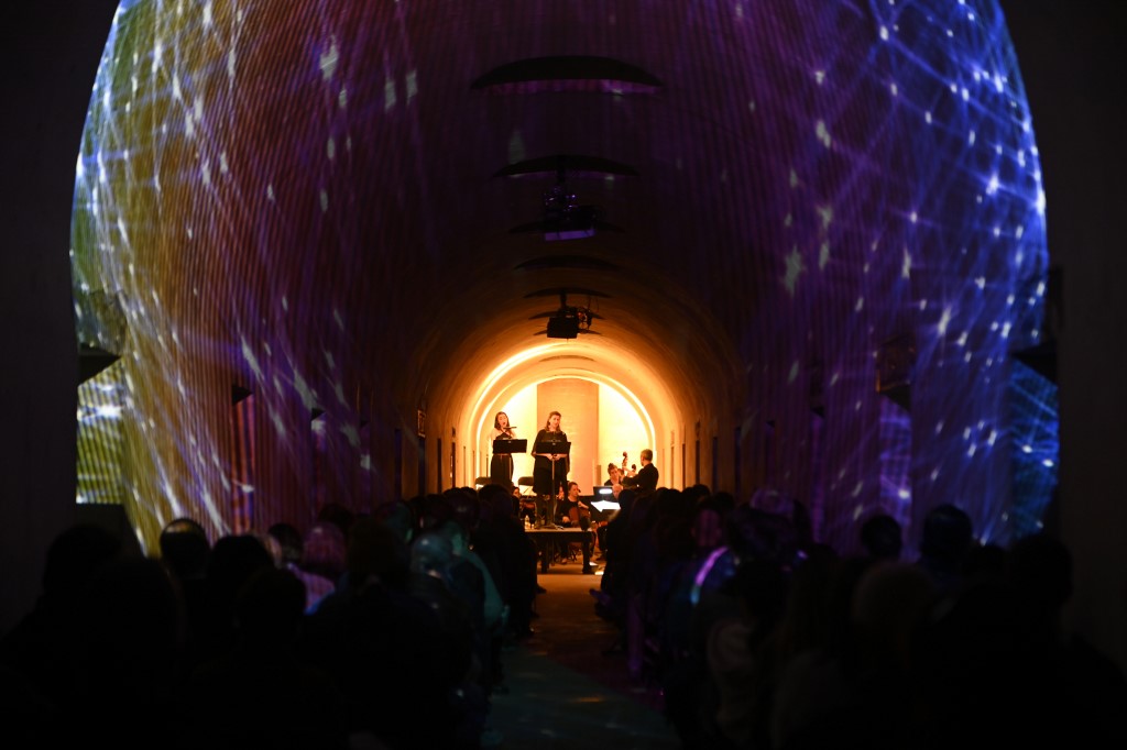 In Brooklyn catacombs, classical music rises among the dead
