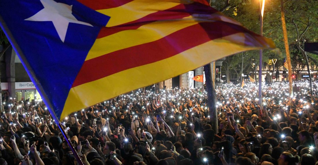 Separatistas catalanes protestarán para el Clásico