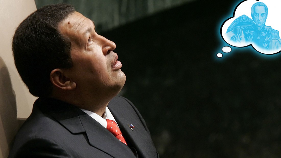 chavez y bolivar