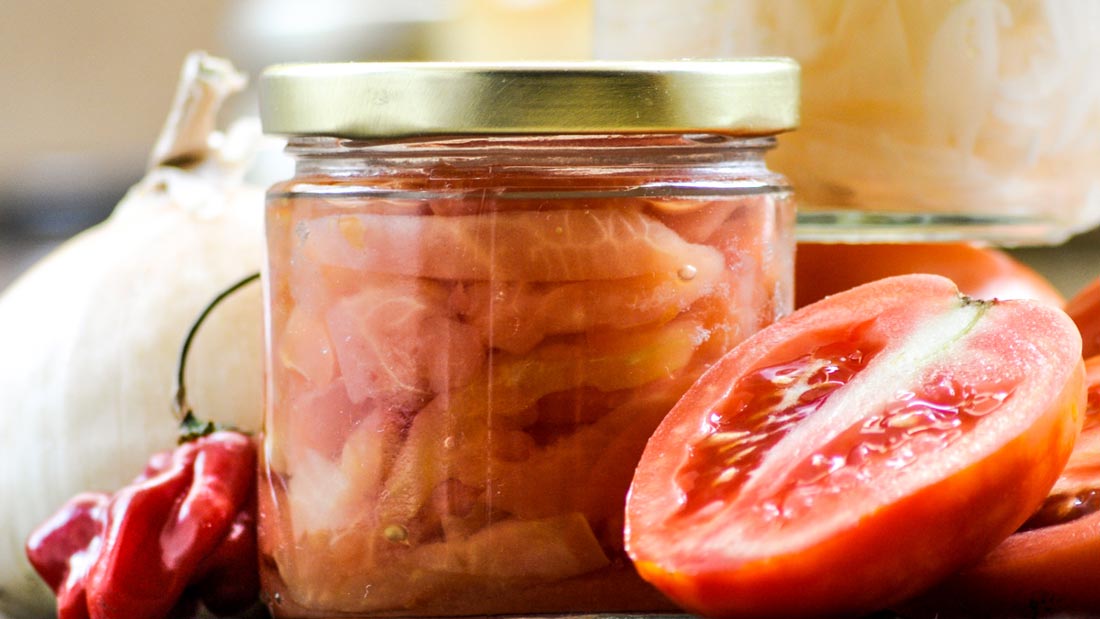 Foto: Conservas de tomate. Créditos: Eduardo Arévalo