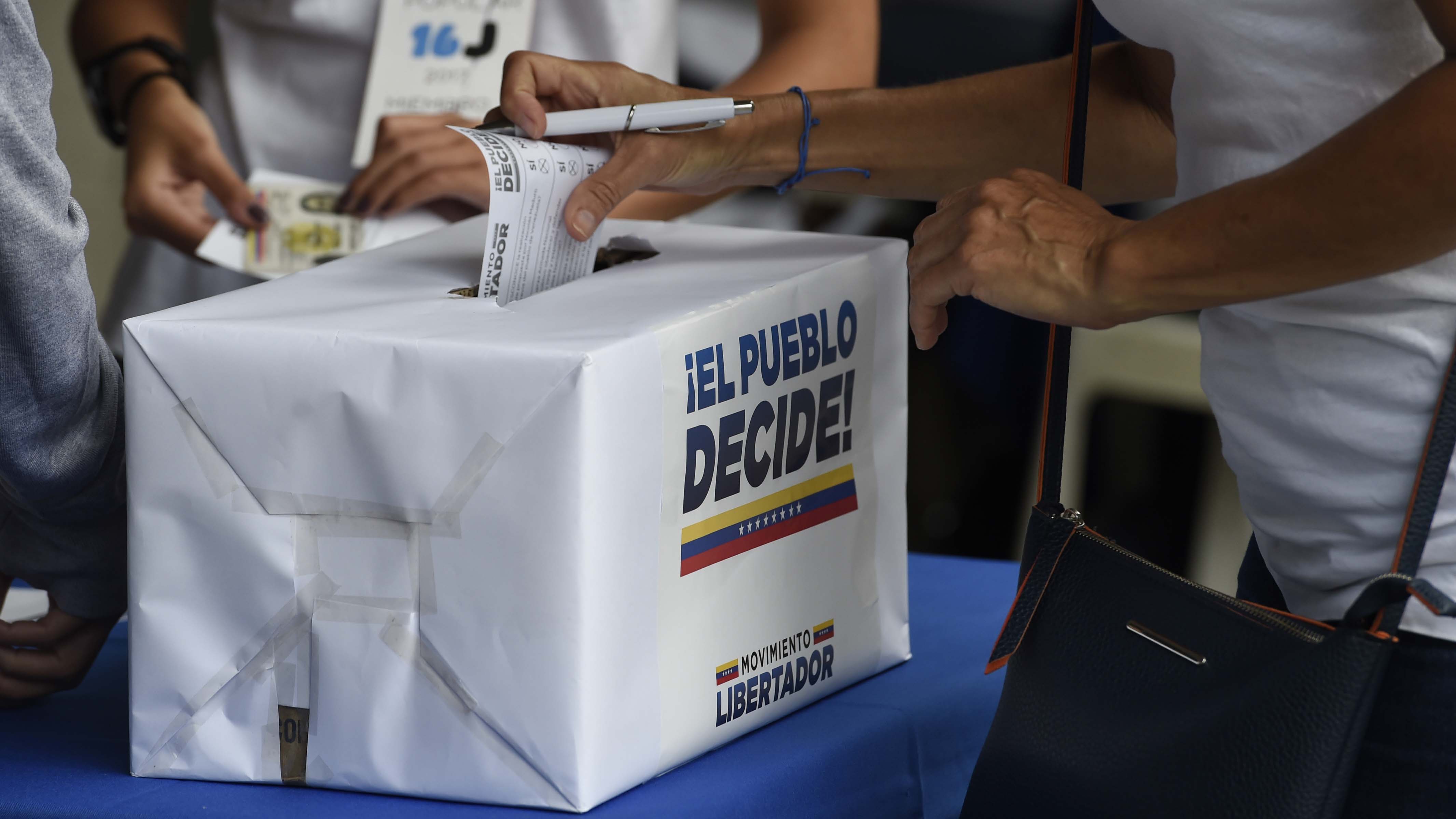 VENEZUELA-CRISIS-PROTEST-VOTE