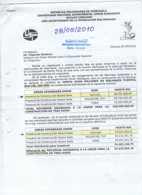 documento simon rodriguez caricuao