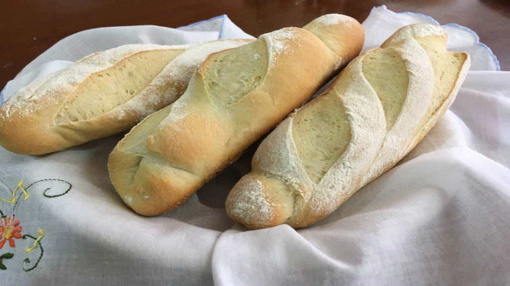 torta de pan con queso