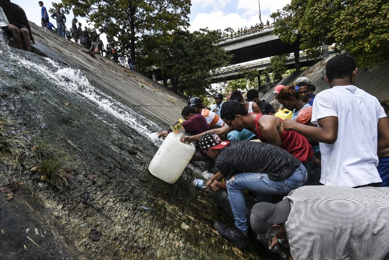 VENEZUELA-CRISIS-POWER-OUTAGE