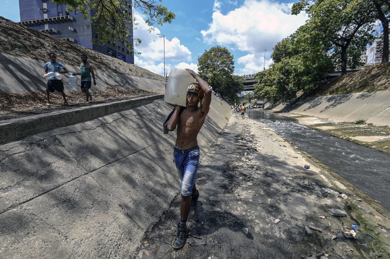 VENEZUELA-CRISIS-POWER-OUTAGE