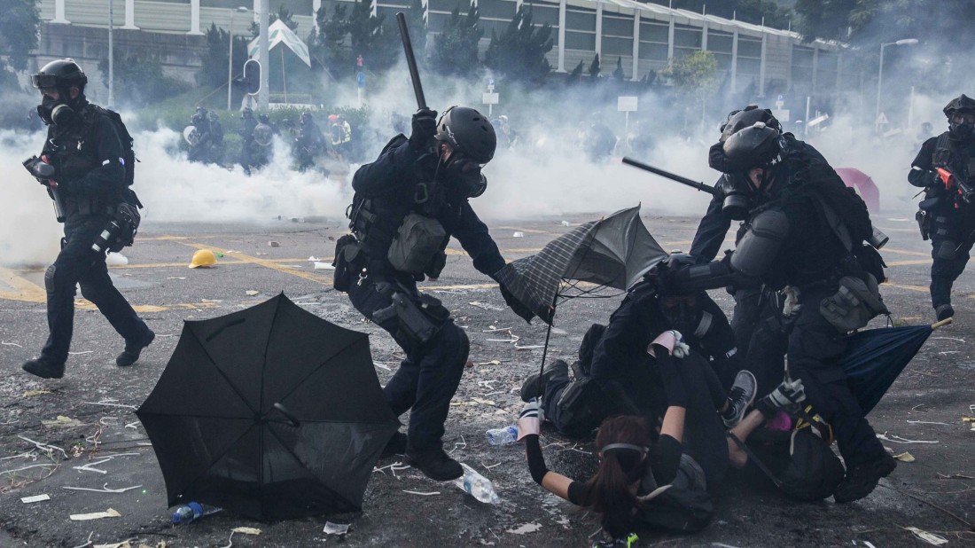 HONG KONG-CHINA-POLITICS-UNREST-CRIME