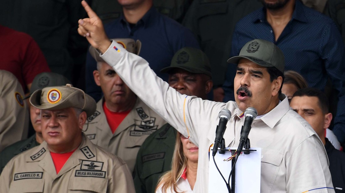 VENEZUELA-CRISIS-MILITARY-MADURO