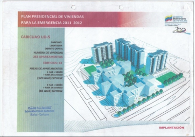 maqueta viviendas en caricuao 3