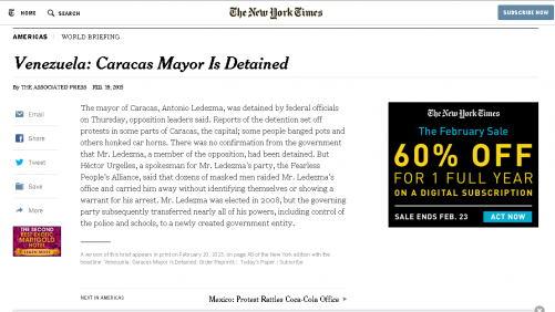 new yor times