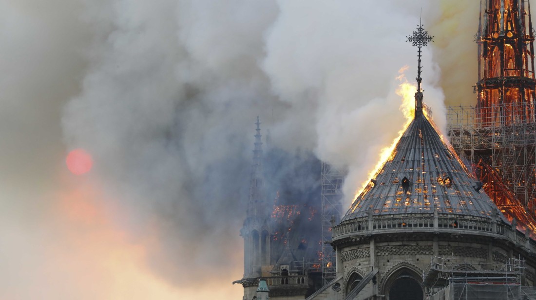 FRANCE-FIRE-NOTRE DAME