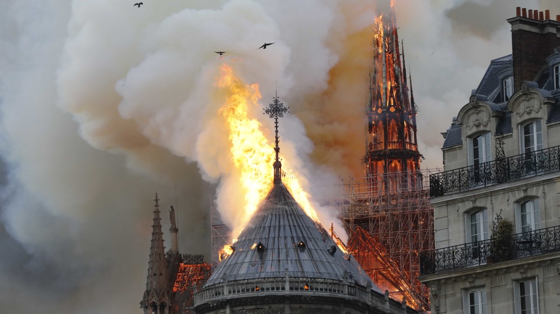 FRANCE-FIRE-NOTRE DAME