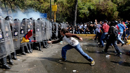 Protestas en Venezuela