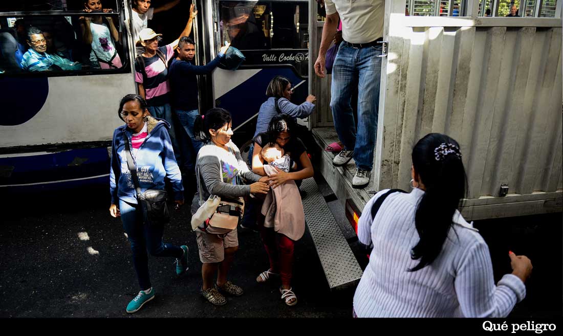 VENEZUELA-CRISIS-TRANSPORT