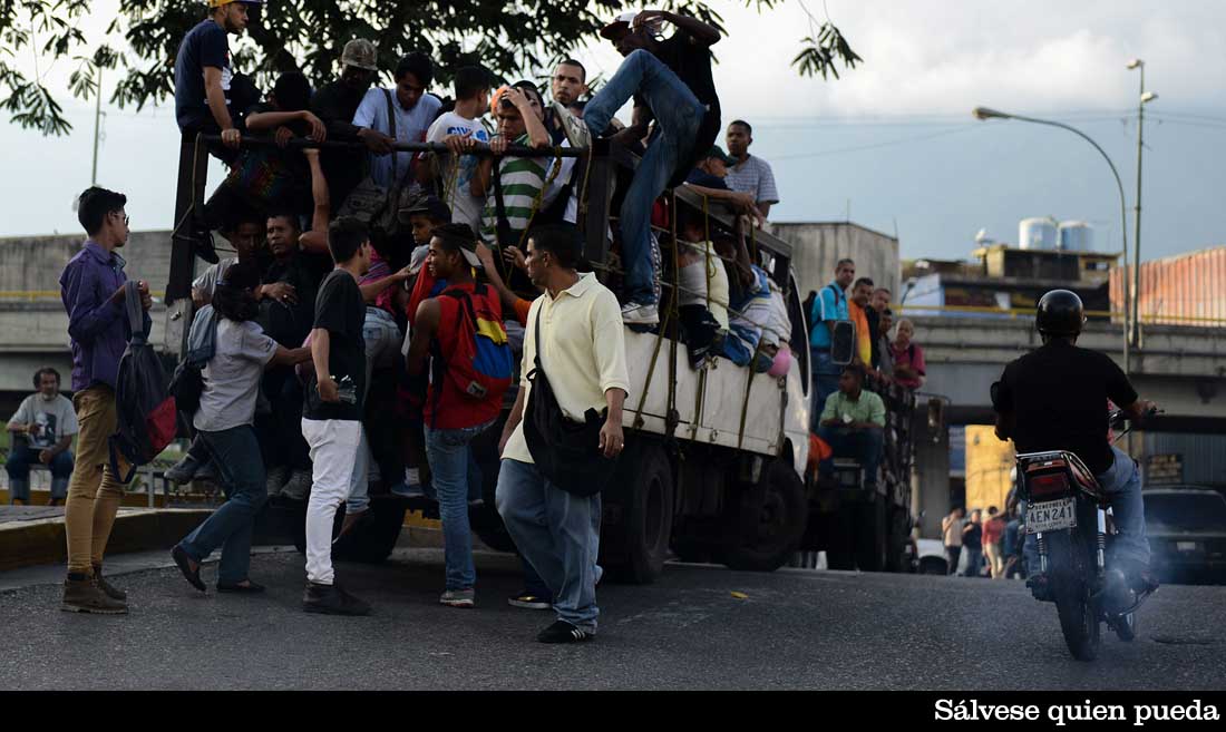 VENEZUELA-CRISIS-TRANSPORT