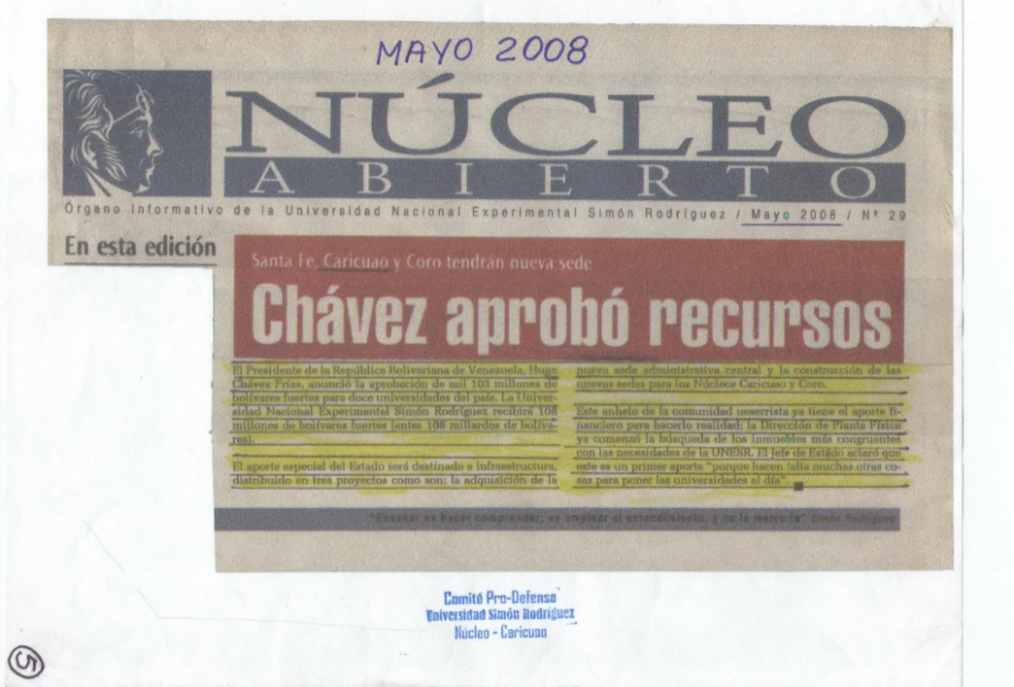 prensa caricuao