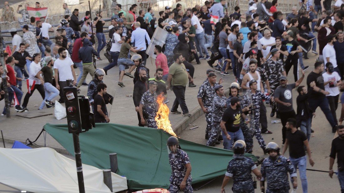 LEBANON-POLITICS-DEMO