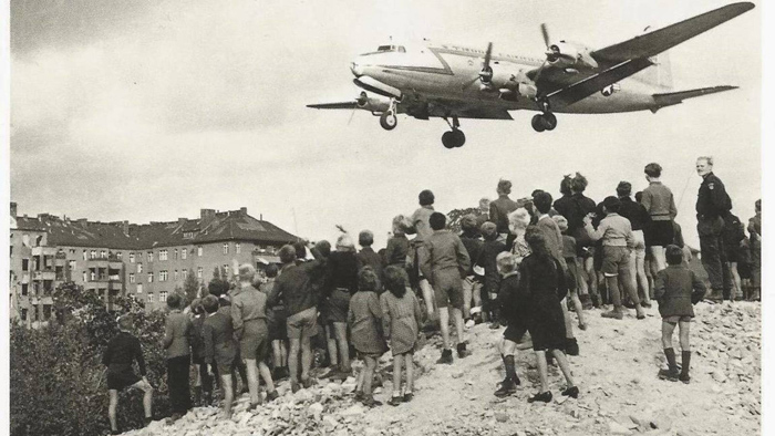 Fotografía del puente aéreo de Berlín, 1948-1949