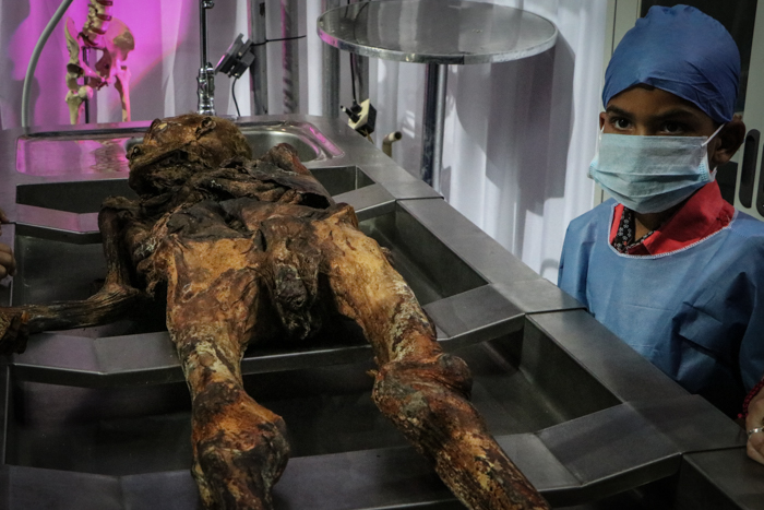 Los cuerpos calcinados de Expo Criminalística