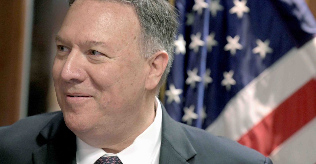 Mike Pompeo secretario de Estado de Estados Unidos EE UU sancionó al ministro del Interior de Cuba