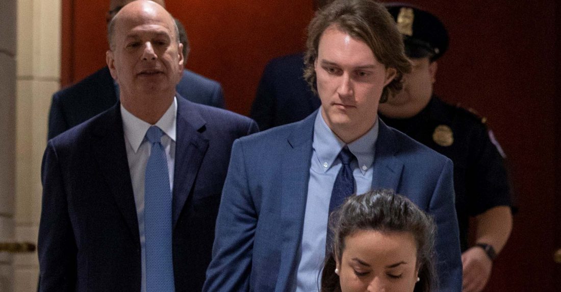 Gordon Sondland embajador estadounidense ante la Unión Europea declara ante el Congreso por el impeachment a Donald Trump