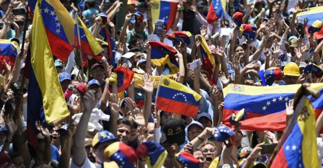 Marchas en Venezuela. Foto: AFP / referencial