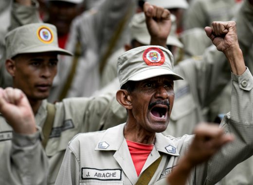 Milicia Bolivarianas. Foto: Infobae