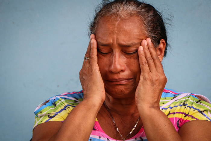 Gardenia pensó que perdería a sus hijas