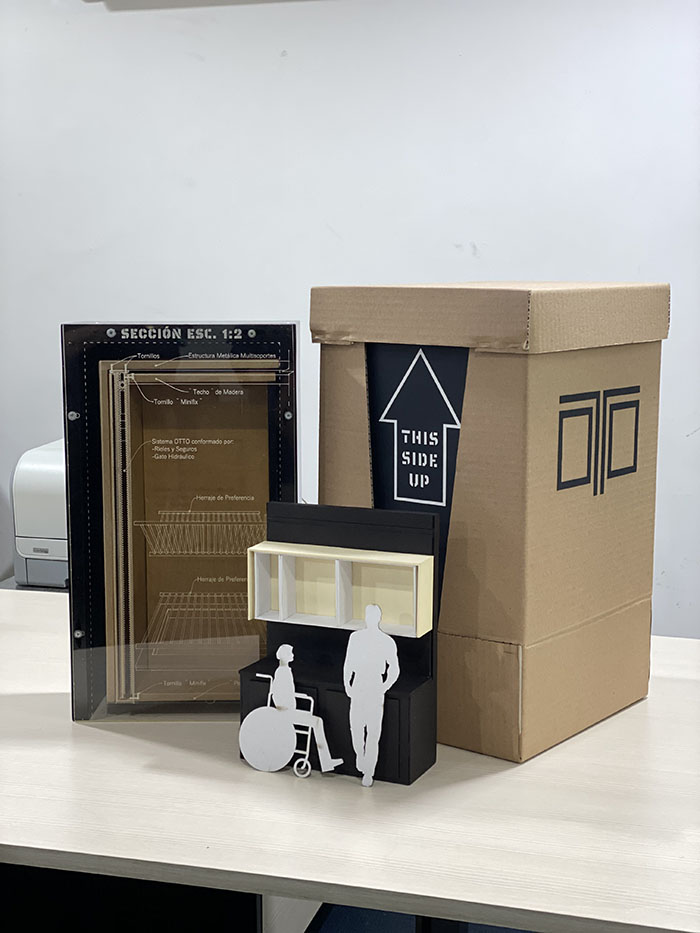 Gabinete de cocina inclusivo ganó concurso de diseño industrial