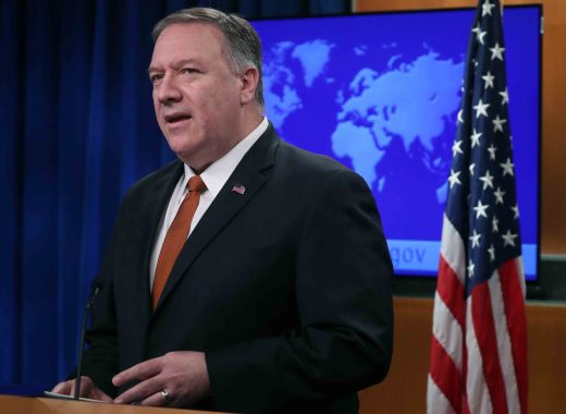 El secretario de Estado Mike Pompeo señaló que la fuerza militar podría representar riesgos para Venezuela