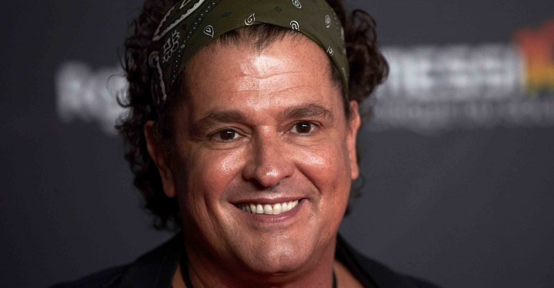 El cantautor Carlos Vives durante un acto en Barcelona España