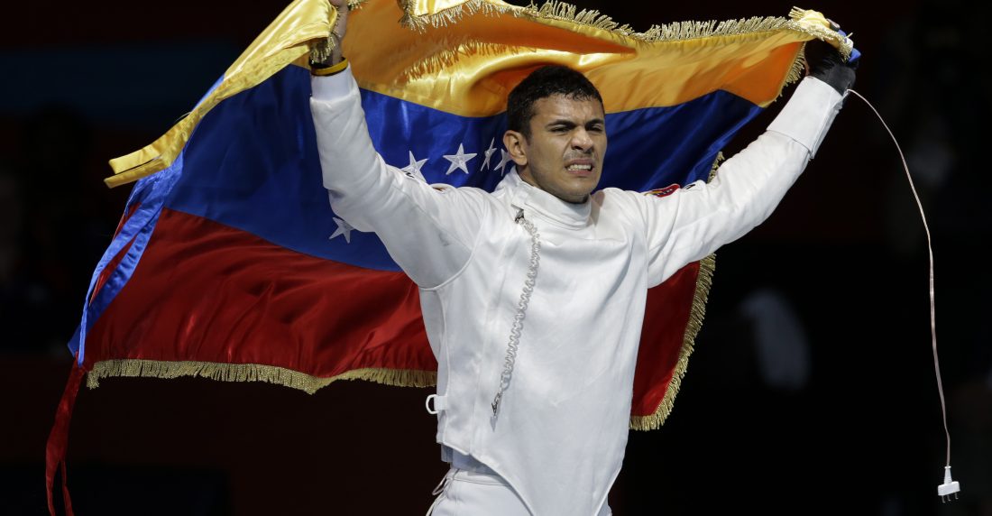 Rubén LImardo, cuando ganó en Londres 2012