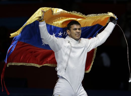Rubén LImardo, cuando ganó en Londres 2012