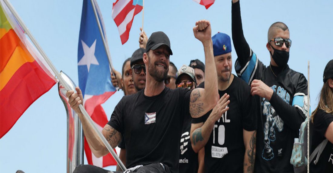 Estos fueron los artistas que salieron a protestar en 2019