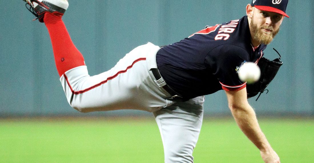 Strasburg y Nacionales firman acuerdo por $245 millones