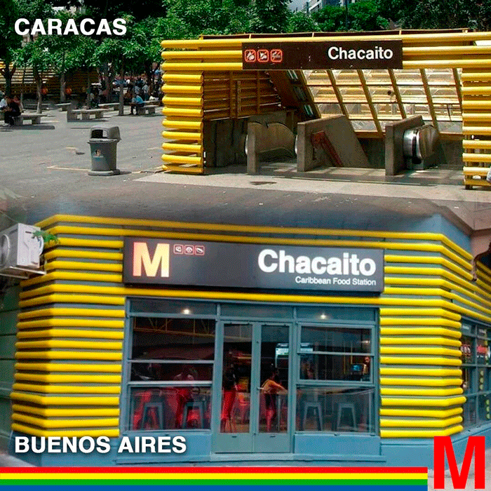 Restaurant Estación Chacaito Buenos Aires. Cortesía