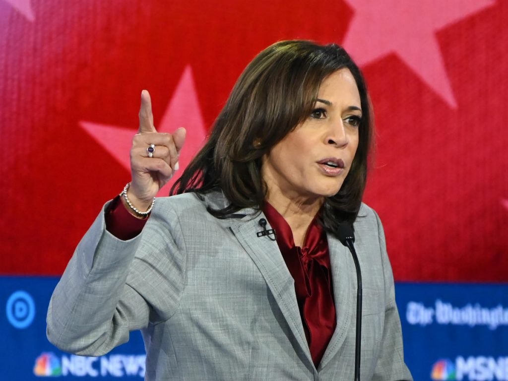 Kamala Harris. AFP