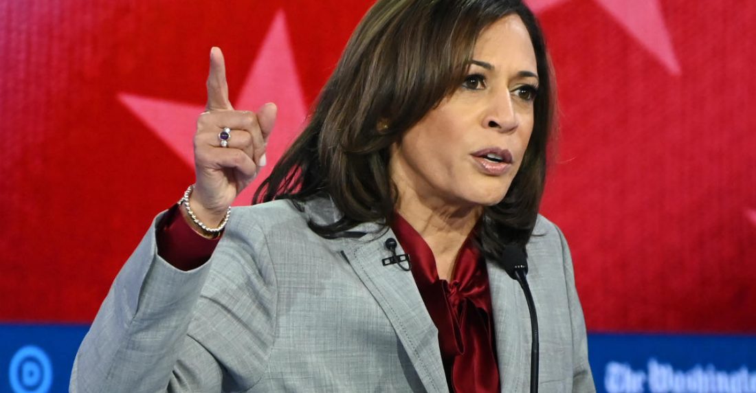 Kamala Harris. AFP