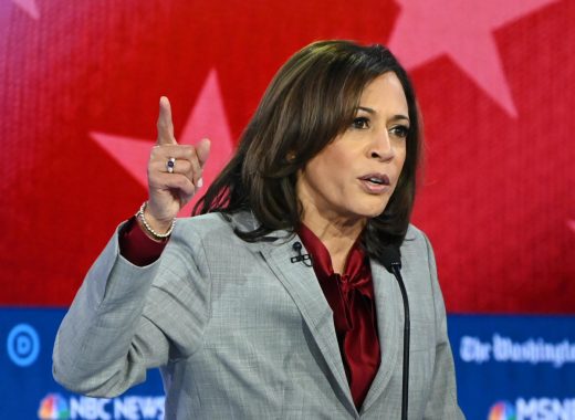 Kamala Harris. AFP