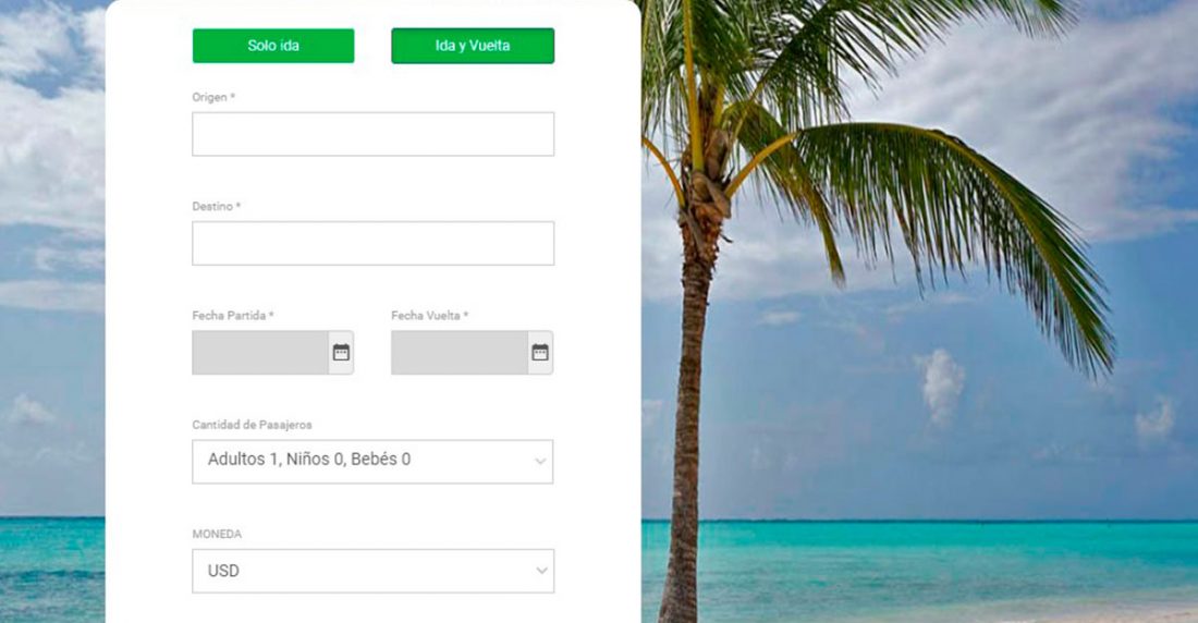 nueva web de laser airlines