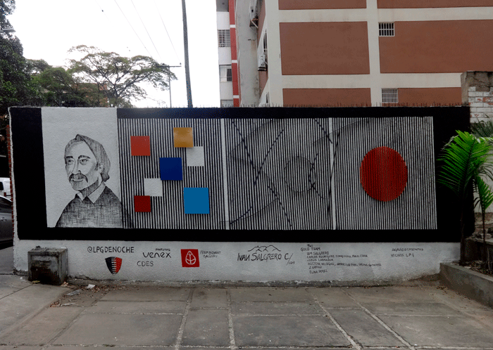 Mural "Homenaje a Soto". Foto: Elina Pérez Urbaneja