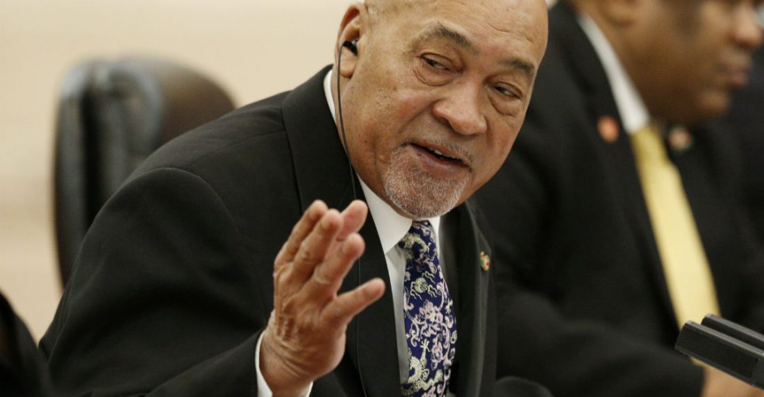 Dési Bouterse, presidente de Surinam. Foto: AFP