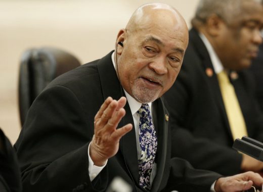 Dési Bouterse, presidente de Surinam. Foto: AFP