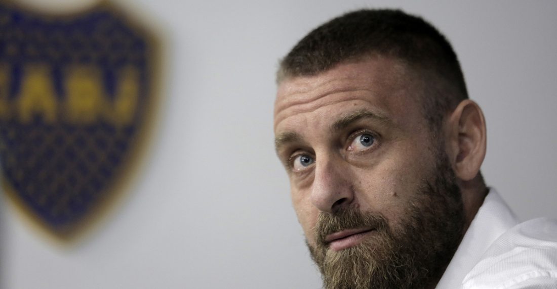 De Rossi se despide del fútbol y del Boca Jrs.
