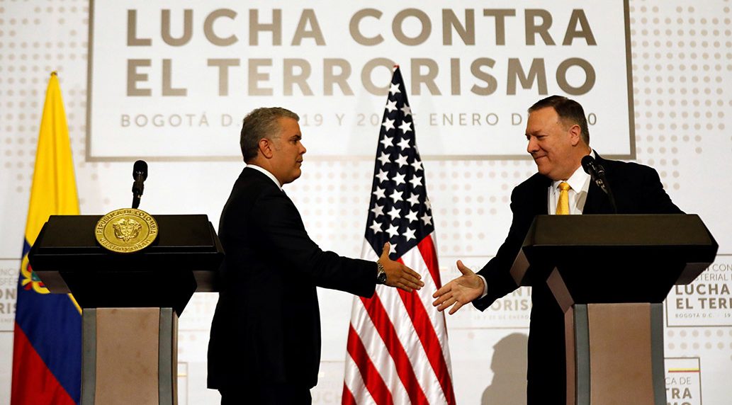 Colombia y EEUU reiteran su apoyo a Guaidó