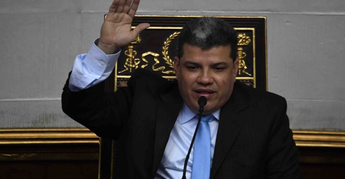 El diputado autoproclamado Luis Parra